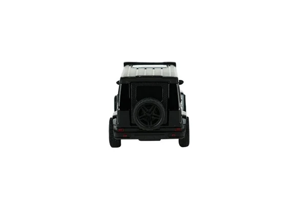 Die Cast Metal Çek Bırak Siyah Jip - Resim 3