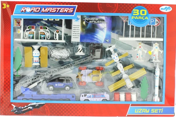 Die Cast Merdivenli Uzay Seti 30 Parça  Jp8106 ürün görseli 1