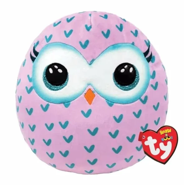 Ty Squishy Boos Yastık Baykuş Winks 36 cm ürün görseli 1