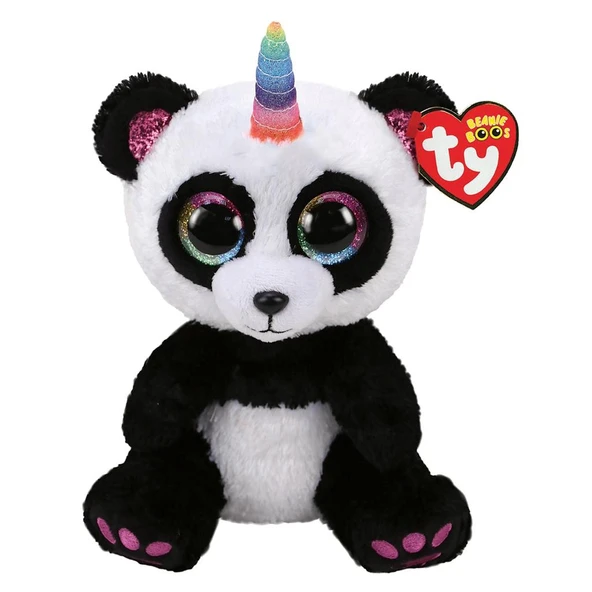 Ty Beanie Boos Peluş Unicorn Panda Paris  21 cm ürün görseli 1