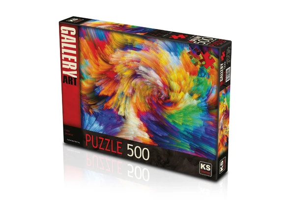 KS Puzzle 500 Parça Color Universe Renk Evreni ürün görseli 1
