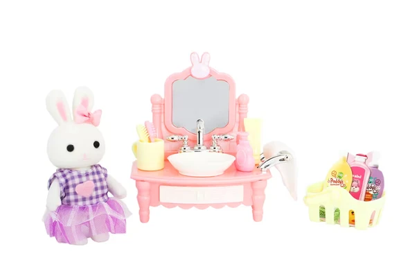 Bay Dreamy Mini Tavşan Lavabo Dekorasyon Seti ürün görseli 1
