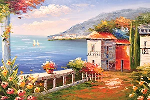 KS Puzzle 500 Parça Garden Sea - Resim 2