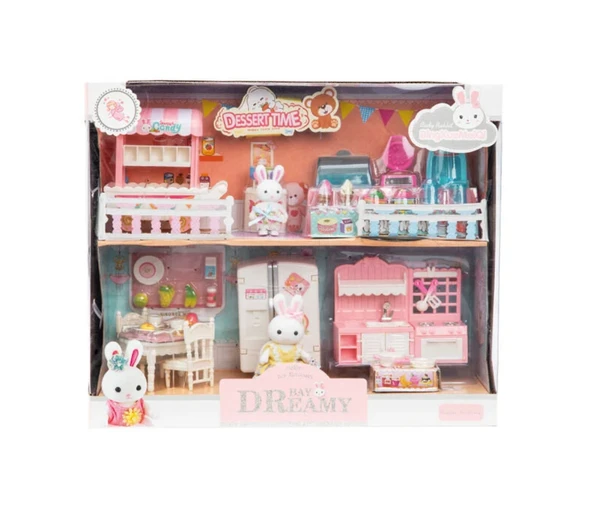 Bay Dreamy Tatlı Zamanı Mini Tavşan Oyun Seti ürün görseli 1