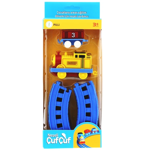 Pilli Mini Tren Seti - Resim 2