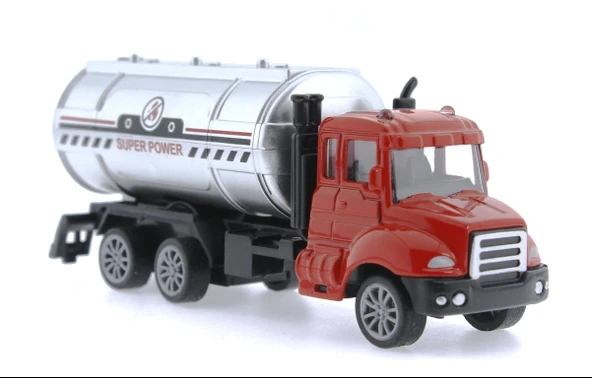 Çek Bırak Metal Mini Yakıt Tankeri ürün görseli 1