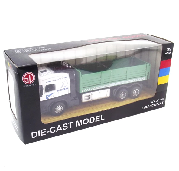 Die Cast Model Çek Bırak Hafriyat Kamyonu - Resim 4