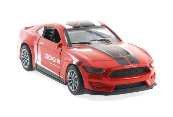 Die Cast Çek Bırak Metal Kırmızı Yarış Arabası ürün görseli 1