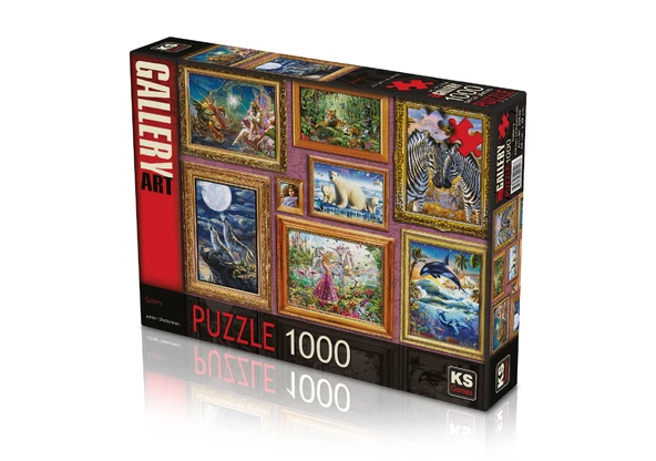 KS Puzzle 1000 Parça Gallery ürün görseli 1