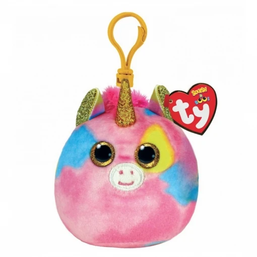 Ty Squishy Beanies Peluş Unicorn Anahtarlık Fantasia ürün görseli 1