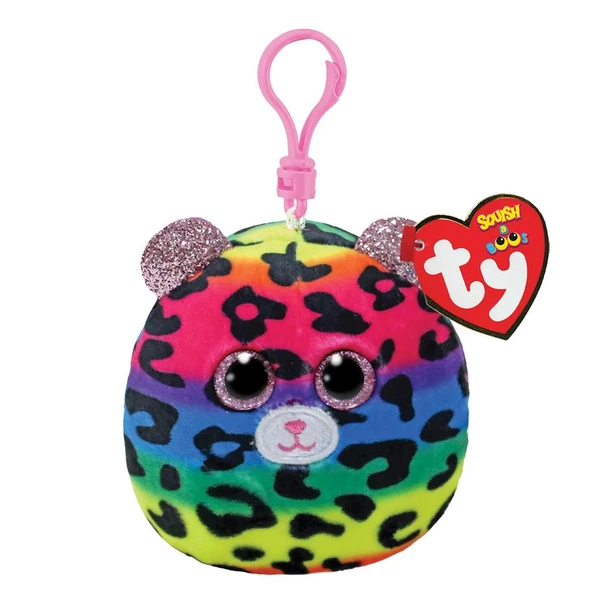 Ty Squishy Beanies Peluş Leopar Anahtarlık Dotty ürün görseli 1