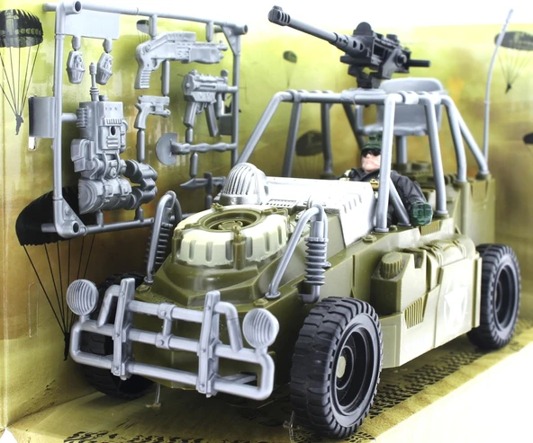 Combat Force Figür ve Askeri Buggy ürün görseli 1