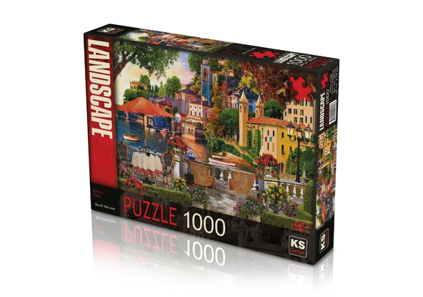 KS Puzzle 1000 Parça İtalian Coast İtalyan Sahili ürün görseli 1