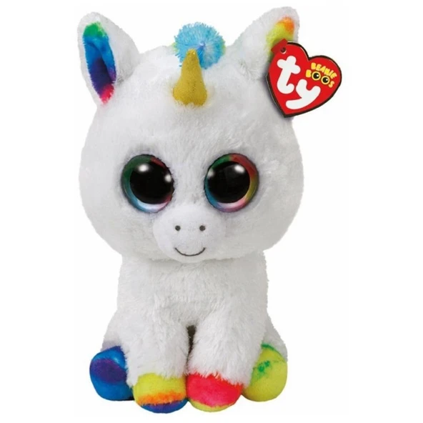 Ty Beani Boos Pixie Tek Boynuzlu At Peluş 25 Cm ürün görseli 1