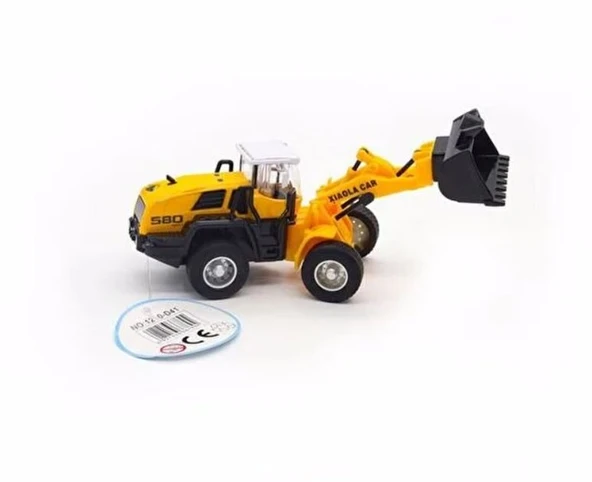 Çek Bırak Die Cast İş Makinesi Dozer - Resim 2