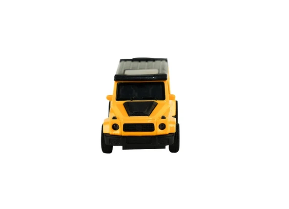 Die Cast Metal Çek Bırak Sarı Jip - Resim 2