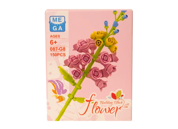 Building Block Flower 150 Parça Çiçek Aslanağzı - Resim 2