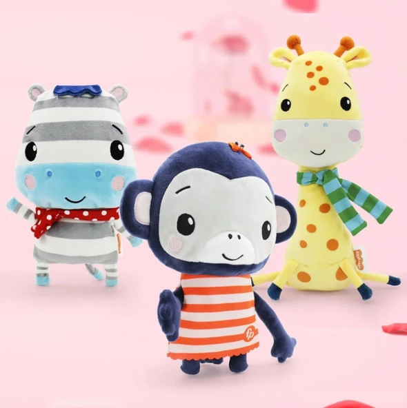Fisher Price Bebek Peluş Maymun - Resim 3