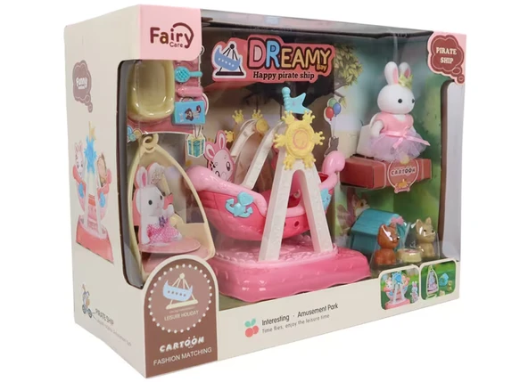 Bay Dreamy Mini Tavşan Gondol Oyun Parkı ürün görseli 1