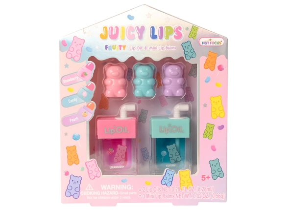 Hot Focus Juicy Lips Dudak Makyaj Seti ürün görseli 1