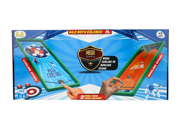 Curling ve Bowling Oyun Seti ürün görseli 1