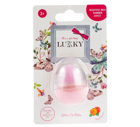 Lukky Besleyici Dudak Kremi Simli Pembe ürün görseli 1