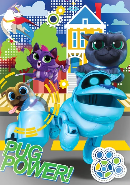 KS  Puzzle 35 Parça Puppy Dog Pals - Resim 2