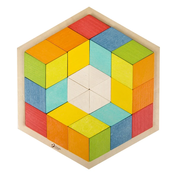 Classic World Ahşap 3D Puzzle - Resim 3