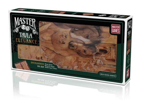 KS Games Master Elegance Tavla Atlar ürün görseli 1