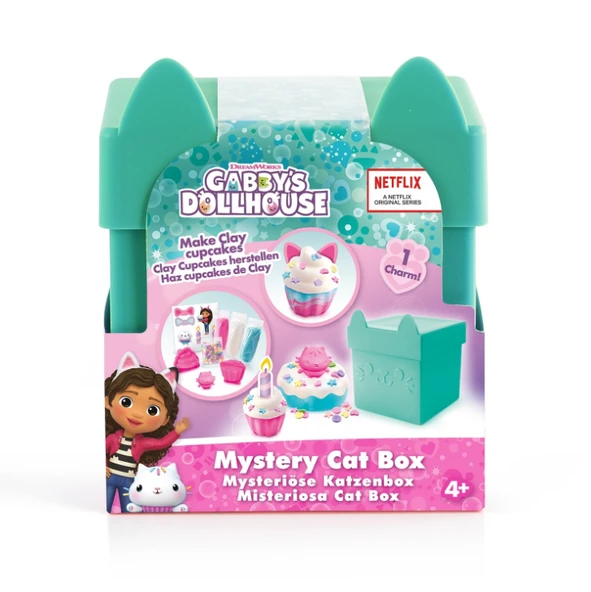 Gabby's Dollhouse Gizemli Turkuvaz Kutu Oyun Hamuru Seti ürün görseli 1