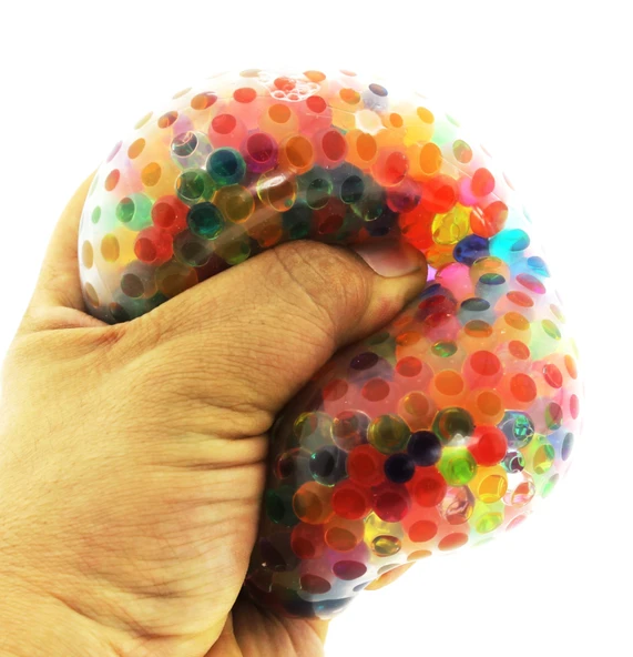 Squishy 9 cm Stres Topu Kristal Slime ürün görseli 1