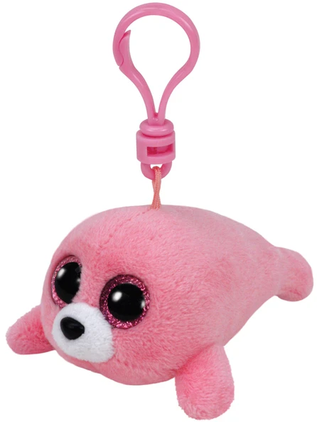 TY Beanie Boo´s Pierre Pembe Fok Peluş Anahtarlık ürün görseli 1