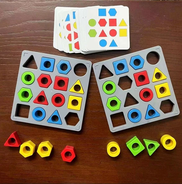 Mini Geometrik Şekil Tamamlama Oyunu - Resim 6