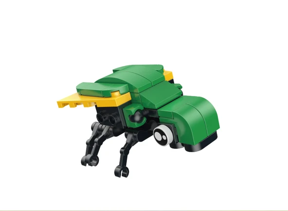 Yodo Blok Böcekler 148 Parça Scarab - Resim 6