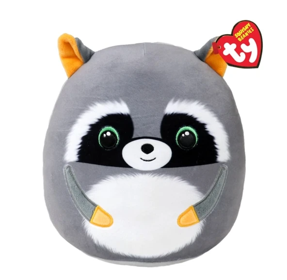 TY Squishy Beannies Yastık Rakun Sneaky 20 cm ürün görseli 1