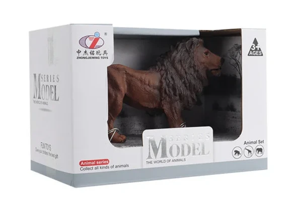 Kutulu Model Figür Hayvan Aslan - Resim 2
