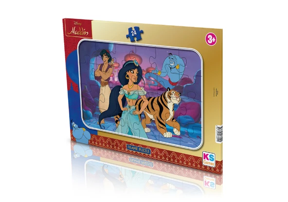 KS Puzzle 24 Parça Aladdin Frame Puzzle ürün görseli 1