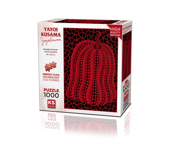 KS Puzzle 1000 ParçaYayoi Kusama Pumpkin Forever ürün görseli 1