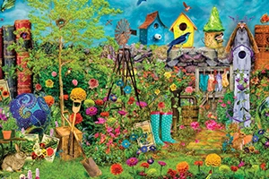KS Puzzle 1500 Parça Summer Garden - Resim 2