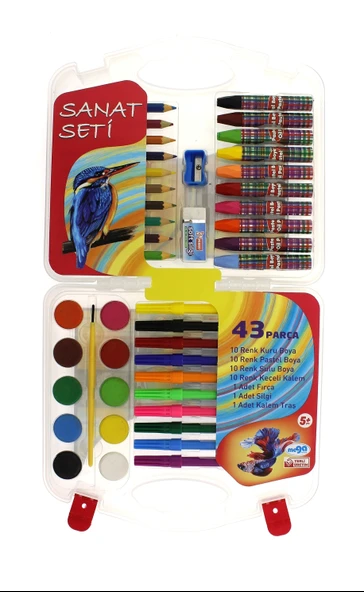43 Parça Çantalı Sanat Seti ürün görseli 1