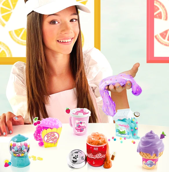 Slime Dıy Kokulu Slime Shaker Kiraz - Resim 3