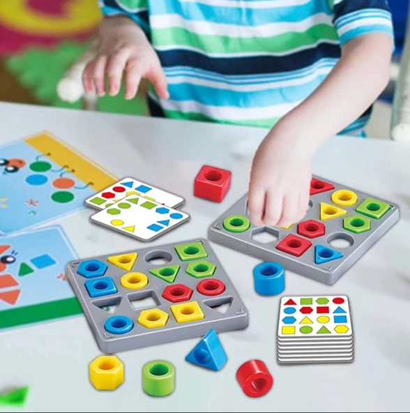 Mini Geometrik Şekil Tamamlama Oyunu - Resim 5