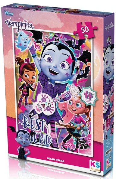 KS  Puzzle 50 Parça Vampirina ürün görseli 1