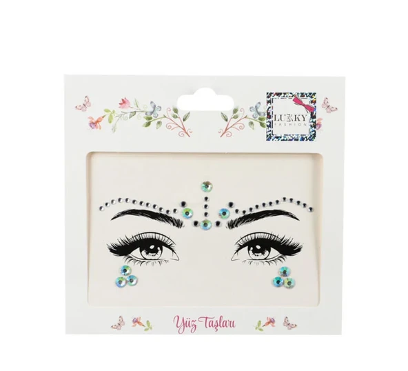 Lukky Unicorn Glow Yüz Taşı - Resim 2