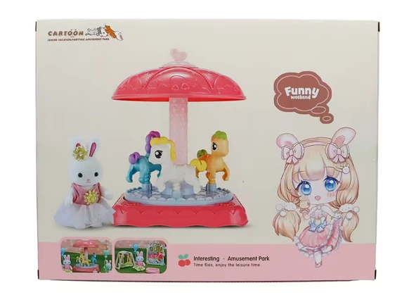 Bay Dreamy Mini Tavşan Atlı Karınca Oyun Seti - Resim 4
