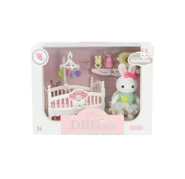 Bay Dreamy Mini Tavşan Bebek Odası Dekorasyon Seti ürün görseli 1