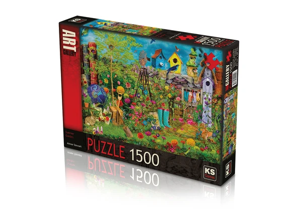 KS Puzzle 1500 Parça Summer Garden ürün görseli 1