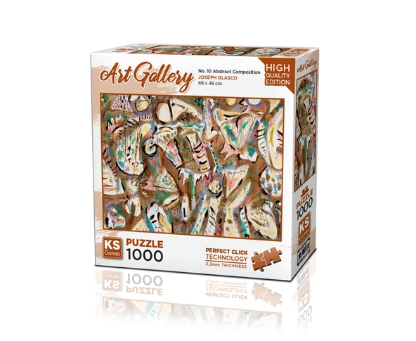 KS Puzzle 1000 Parça Art Gallery No. 10 Abstract Composition ürün görseli 1