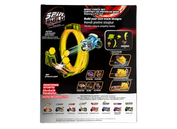 Spin and Build Başlangıç Pist Seti - Resim 6