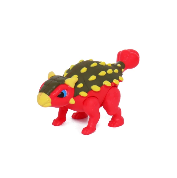 Dino Troop Kits Sevimli Mini Ankylosaurus - Resim 2